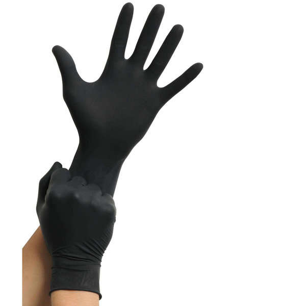 Handschuhe Nitril Black